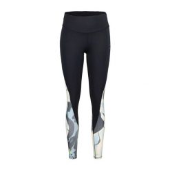 Legginsy sportowe dla kobiet Rukka Monna. Czerwone legginsy sportowe Rukka, bez wzorów, z materiału, do biegania. Za 220.65 zł.