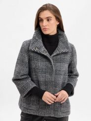 S.Oliver BLACK LABEL Kurtka Kobiety czarny|biały, 36. Białe kurtki s.Oliver BLACK LABEL, s, bez wzorów, z syntetyku, eleganckie, bez kaptura. Za 599.95 zł.