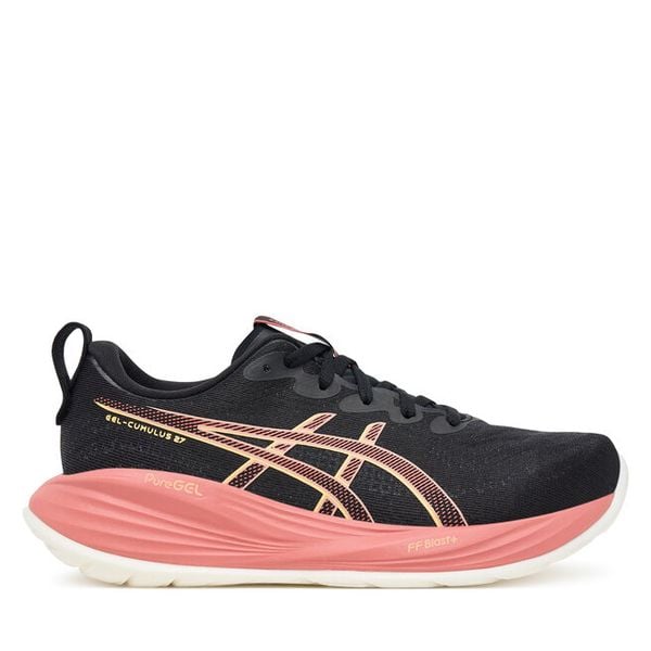 Buty do biegania Asics. Czarne buty do biegania ASICS, bez wzorów, bez zapięcia, do biegania. Za 519.99 zł.