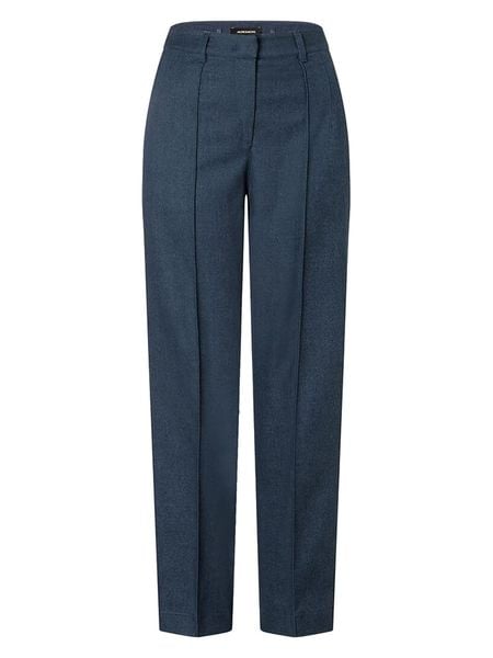 More & More Spodnie w kolorze granatowym rozmiar: 36. Niebieskie spodnie materiałowe More & More, bez wzorów, z materiału. Za 104.99 zł.