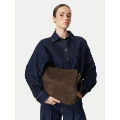 Torebka Coccinelle. Brązowe listonoszki Coccinelle, bez wzorów, bez dodatków. Za 1,399.00 zł.