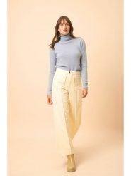 Just Cashmere Kaszmirowy golf "Ava" w kolorze błękitnym rozmiar: M. Niebieskie swetry Just Cashmere, m, bez wzorów, z kaszmiru, bez ramiączek. Za 369.99 zł.