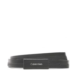 Pasek Damski Calvin Klein. Czarne paski Calvin Klein, bez wzorów. Za 299.99 zł.