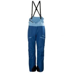 Spodnie narciarskie dla kobiet Helly Hansen Odin Mount Infinity 3L Shell. Niebieskie spodnie narciarskie Helly Hansen, bez wzorów, narciarskie. W wyprzedaży za 1,997.50 zł.