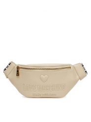 LOVE MOSCHINO Saszetka nerka JC4223PP0MKF0110 Écru. Nerki i saszetki Love Moschino, bez wzorów, ze skóry, bez dodatków. Za 549.99 zł.