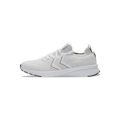 Buty do biegania dla dorosłych Hummel Flow Seamless. Białe buty treningowe Hummel, bez wzorów, z dzianiny, bez zapięcia, do biegania. Za 286.00 zł.