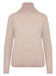 Malo Optimum Golf w kolorze jasnoróżowym rozmiar: L. Różowe swetry Malo Optimum, l, bez wzorów, z kaszmiru, bez ramiączek. Za 282.80 zł.