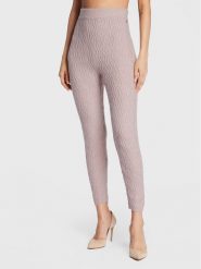 Guess Legginsy Cable Mix W2BB38 Z2QA0 Fioletowy Slim Fit. Fioletowe legginsy Guess, z aplikacjami, z syntetyku. Za 239.99 zł.