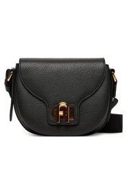 Furla Torebka Lotus WB01491 BX3916 N9800 Czarny. Czarne listonoszki Furla, bez wzorów, ze skóry, bez dodatków. Za 1,769.00 zł.