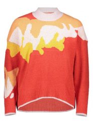 ESPRIT Sweter w kolorze czerwonym rozmiar: XS. Czerwone swetry Esprit, xs, bez wzorów, z wełny, bez ramiączek. Za 88.02 zł.