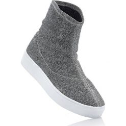 Sneakersy na podeszwie platformie bonprix jasnoszary. Buty sportowe lifestyle marki NABAIJI. Za 89.99 zł.