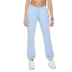 Spodnie dresowe z bawełna z kieszenie na trening. Niebieskie spodnie sportowe LEONE 1947 APPAREL, bez wzorów, z bawełny, na fitness i siłownię. Za 124.20 zł.