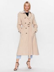 Bruuns Bazaar Trencz Adelen BBW3284 Beżowy Regular Fit. Brązowe płaszcze Bruuns Bazaar, bez wzorów, z wiskozy, bez kaptura. Za 1,239.00 zł.