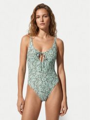 Roxy Strój kąpielowy Wildside Paisley ERJX103810 Zielony. Zielone stroje jednoczęściowe Roxy, bez wzorów, z syntetyku. Za 339.99 zł.