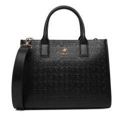 Torebka Beverly Hills Polo Club. Czarne torebki klasyczne Beverly Hills Polo Club, bez wzorów, bez dodatków. Za 349.99 zł.