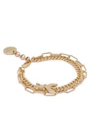 Patrizia Pepe Bransoletka 8J1355/M067-F130 Złoty. Żółte bransoletki Patrizia Pepe, złote. Za 549.99 zł.