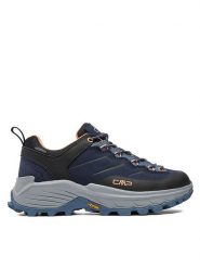 CMP Trekkingi Huranus Low 3Q17646 Niebieski. Niebieskie buty trekkingowe CMP, ze skóry, bez zapięcia. Za 389.99 zł.