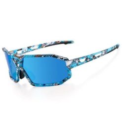 Okulary rowerowe / sportowe z polaryzacją ROCKBROS UV400 (SP214BB). Okulary przeciwsłoneczne ROCKBROS, bez wzorów. Za 89.00 zł.