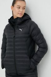 Puma kurtka damska kolor czarny przejściowa. Czarne kurtki Puma, l, bez wzorów, z kapturem. Za 539.99 zł.