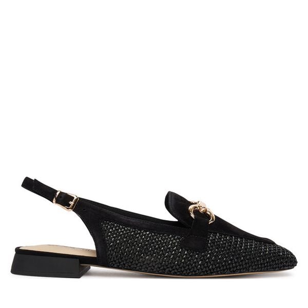 Baleriny Caprice. Czarne baleriny Caprice, bez wzorów, bez obcasa, bez zapięcia. Za 299.99 zł.