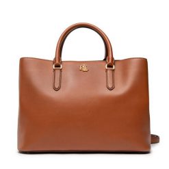 Torebka LAUREN RALPH LAUREN. Brązowe torebki klasyczne Lauren Ralph Lauren, bez wzorów, klasyczne, bez dodatków. Za 2,349.00 zł.
