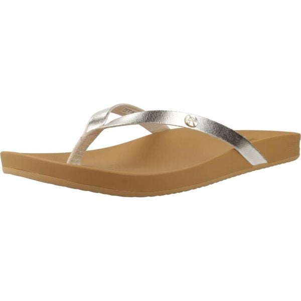 Sandały REEF W VISTA IVY Złoty. Żółte sandały Reef, bez wzorów, z materiału, bez obcasa, bez zapięcia. Za 186.99 zł.