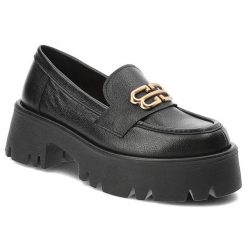 Czarne Mokasyny Armodo Wygodne Obuwie Damskie. Czarne mokasyny Armodo, bez wzorów, z jeansu. Za 368.99 zł.