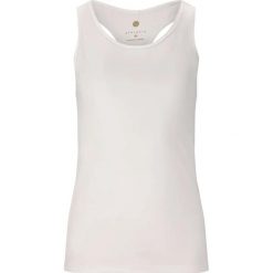 Damski tank top Athlecia Niya. Białe topy Athlecia, bez wzorów, sportowe, bez kołnierzyka, bez ramiączek. Za 164.00 zł.