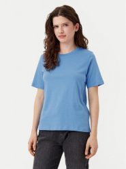 ONLY T-Shirt 15270390 Niebieski Regular Fit. Niebieskie t-shirty ONLY, l, bez wzorów, z bawełny, bez kołnierzyka, bez ramiączek. Za 29.99 zł.