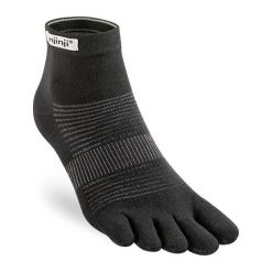Skarpetki Injinji Lightweight Mini-Crew. Niebieskie skarpetki Injinji, bez wzorów, ze skóry. Za 132.00 zł.