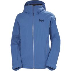 Kurtka przeciwdeszczowa damska Helly Hansen Verglas 3L. Kurtki przeciwdeszczowe Helly Hansen, l, bez wzorów, bez kaptura, trekkingowe. Za 569.99 zł.