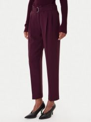 BOSS Spodnie materiałowe Tapiah 50490037 Fioletowy Regular Fit. Fioletowe spodnie materiałowe Boss, bez wzorów, z materiału. Za 799.99 zł.