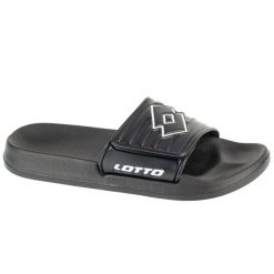 Klapki na basen unisex, Flyde. Białe buty sportowe lifestyle Lotto, bez wzorów, sportowe, bez zapięcia. Za 79.00 zł.