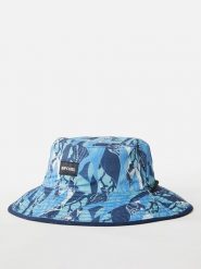 Rip Curl Kapelusz w kolorze niebieskim rozmiar: L/XL. Niebieskie kapelusze Rip Curl, z aplikacjami, z bawełny. Za 83.81 zł.
