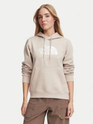 The North Face Bluza Essential Drew Peak NF0A8FDP Beżowy jasny Regular Fit. Brązowe bluzy bez kaptura The North Face, l, bez wzorów, z syntetyku, bez kaptura. Za 349.99 zł.