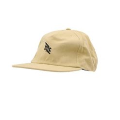 Czapka do rowerów górskich, Casquette Title, Żółta. Żółte czapki z daszkiem TITLE, bez wzorów, z bawełny, eleganckie. Za 238.00 zł.