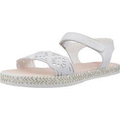 Sandały PABLOSKY 449800P Biały. Białe sandały Pablosky, bez wzorów, ze skóry, sportowe, bez obcasa, bez zapięcia. Za 275.99 zł.