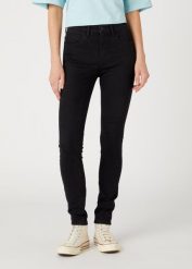WRANGLER DAMSKIE SPODNIE WRANGLER HIGH SKINNY ARACHNE W27HDF36T 112332390. Jeansy Wrangler, l, bez wzorów, z jeansu. Za 229.99 zł.
