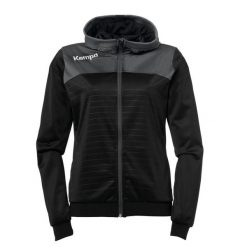 Kurtka z kapturem Kempa Femme Emotion 2.0. Zielone kurtki Kempa, bez wzorów, sportowe, z kapturem. W wyprzedaży za 239.00 zł.