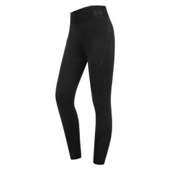 Damskie legginsy jeździeckie z pełną przyczepnością ELT Pia. Czarne legginsy ELT, bez wzorów, z elastanu. Za 214.50 zł.