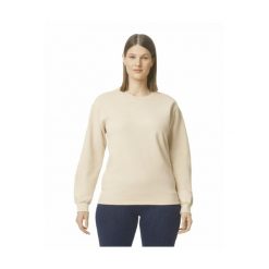 Bluza z okrągłym dekoltem Gildan Midweight Softstyle. Brązowe bluzy bez kaptura GILDAN, l, bez wzorów, z bawełny, bez kaptura. Za 125.00 zł.