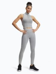 Under Armour Legginsy sportowe w kolorze szarym rozmiar: L. Szare legginsy Under Armour, l, bez wzorów, z materiału, outdoorowe. Za 178.79 zł.
