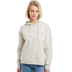 Bluza damska Protest Prtkaikoura. Białe bluzy z kapturem Protest, bez wzorów, z kapturem. Za 289.99 zł.