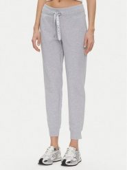DKNY Sport Spodnie dresowe DP5P3496 Szary Regular Fit. Szare spodnie dresowe DKNY Sport, bez wzorów, z bawełny. Za 239.99 zł.