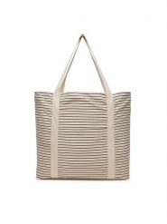 DeeZee Torebka BAG-2 Beżowy. Brązowe shopper bag DeeZee, bez wzorów, z materiału, bez dodatków. Za 99.99 zł.