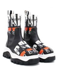 Goby Sztyblety w kolorze czarnym rozmiar: 39. Czarne buty sportowe lifestyle Goby, bez wzorów, sportowe, bez zapięcia. Za 339.99 zł.