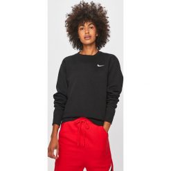 Nike Sportswear - Bluza. Czarne bluzy Nike Sportswear, l, bez wzorów, z bawełny, bez kaptura. Za 199.90 zł.