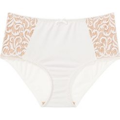Figi wyszczuplające bonprix kremowobiały. Figi marki bonprix. Za 34.99 zł.