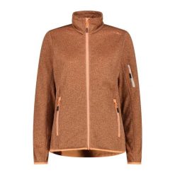 Bluza damska CMP Knit-Tech. Brązowe bluzy CMP, l, bez wzorów, sportowe, bez ramiączek, bez kaptura. Za 249.30 zł.