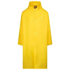 Kurtka Przeciwdeszczowa Unisex Dla Dorosłych Łatwe Pakowanie It May Rain. Żółte kurtki przeciwdeszczowe Trespass, bez wzorów, z materiału, z kapturem, trekkingowe. Za 37.99 zł.